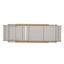 Hargrove - Outdoor Patio Aluminum Chaise Lounge (Set of 2) - Natural / Silver
