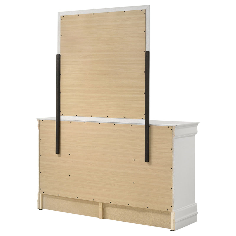 6 Drawer Dresser With Mirror