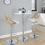 Elia - Contemporary Adjustable Bar Table