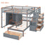 Bunk Bed With Wardrobe, Drawers