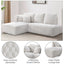 Manya - Sectional Sofa - Ivory