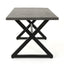 Rolando - Outdoor Aluminum Dining Table With Steel Frame