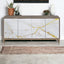 Paavan - Console Cabinet - White / ChampagneChampagne