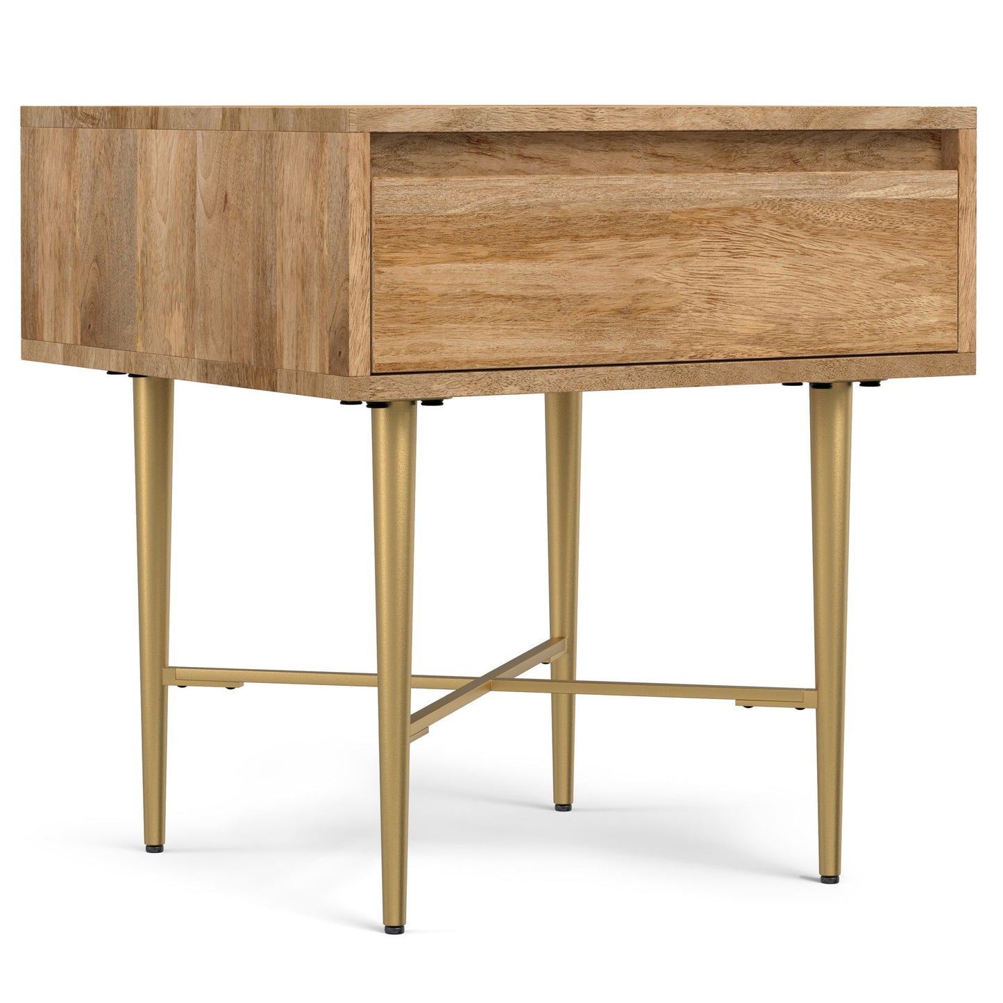 Fallon - End Table With Drawer - Natural