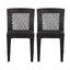 7 Piece Outdoor Dining Set With Table And 6 Chairs - Brown Multi