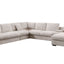 Celine - Fabric Corner Sectional Sofa With Right-Facing Chaise, Cupholders, And Charging Ports