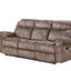 Zubaida - Two Tone Recliner Sofa With USB Port Drop Down Table