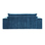 Upholstered 3 Seater Sofa With Wide Armrests