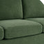 Modern 3 Seater Sofa With Curved Backrest