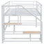 Loft Bed With Storage Stairs And Metal Frame
