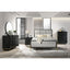 Anser - 5 Drawer Chest, Bedroom Storage Furniture - Black