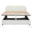 Upholstered Platform Bed With Hydraulic Storage System
