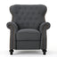 Modern Manual Push Back Recliner Chair