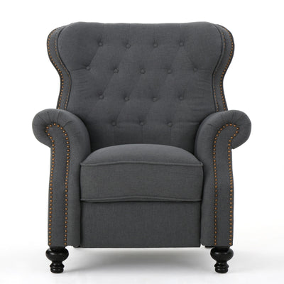 Modern Manual Push Back Recliner Chair