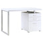 3 Drawer Reversible Office Desk