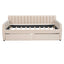 Upholstered Daybed With Slat Support