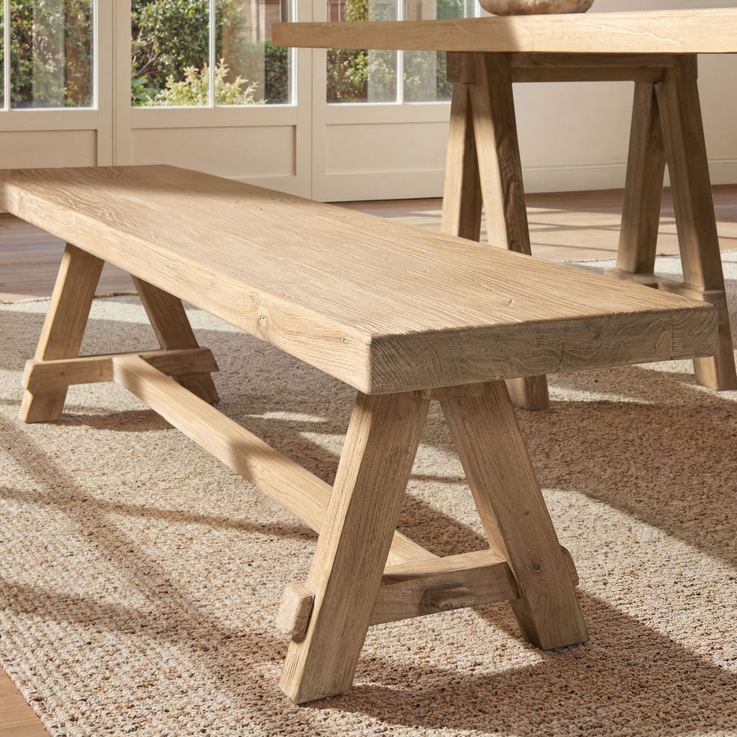 Hawthorne - Dining Bench - Natural