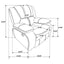 Elodie - Glider Recliner Chair