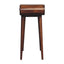 Mini Round Fold Vanity - Chestnut