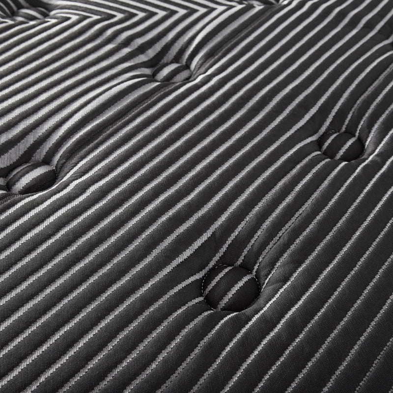 Starrett Black - 15" Euro Top Hybrid Mattress With Cooling Foam And Wrapped Coils