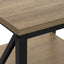3 Tier Accent Table, Side Marble Look Contemporary & Modern