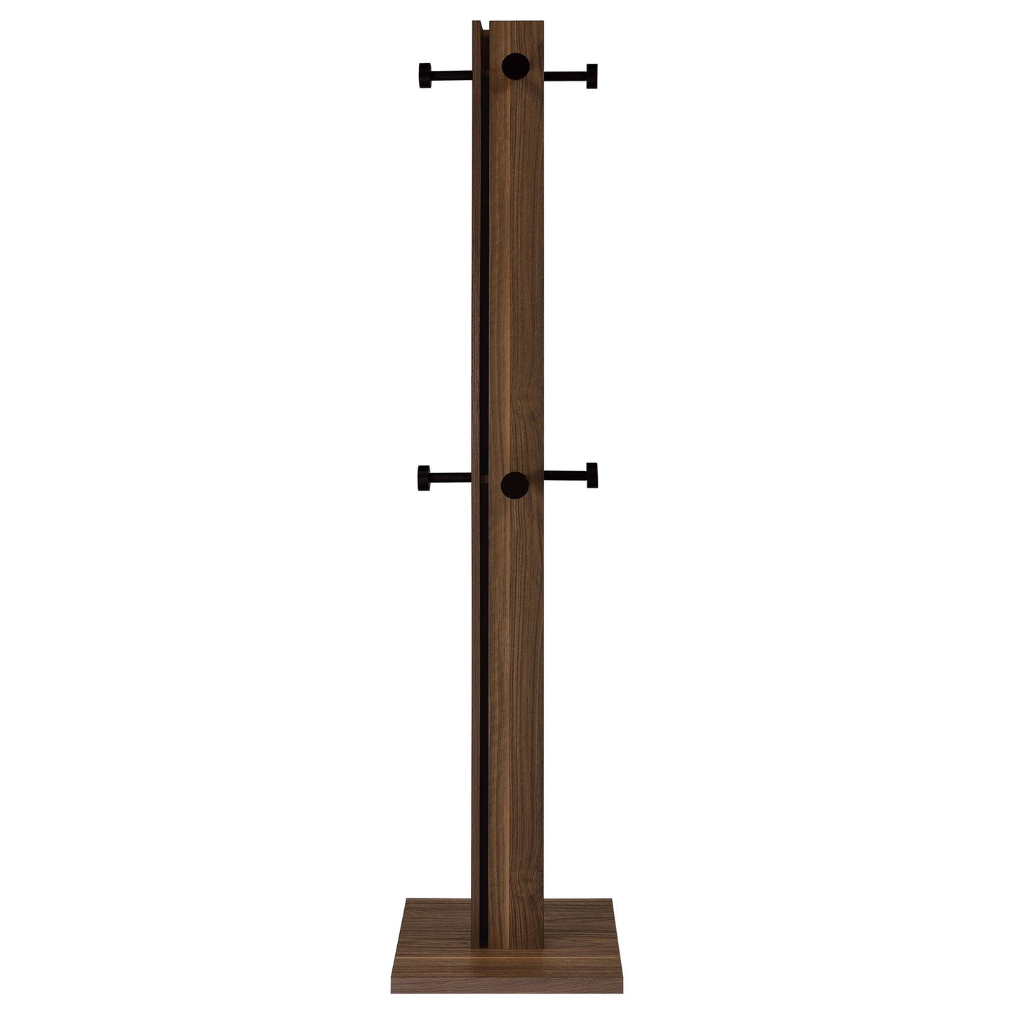 Rawlins - Coat Rack With 8 Hooks - Walnut