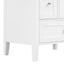 Modern Bathroom Vanity With Sink, Soft Close Drawers & Door, Storage Rack