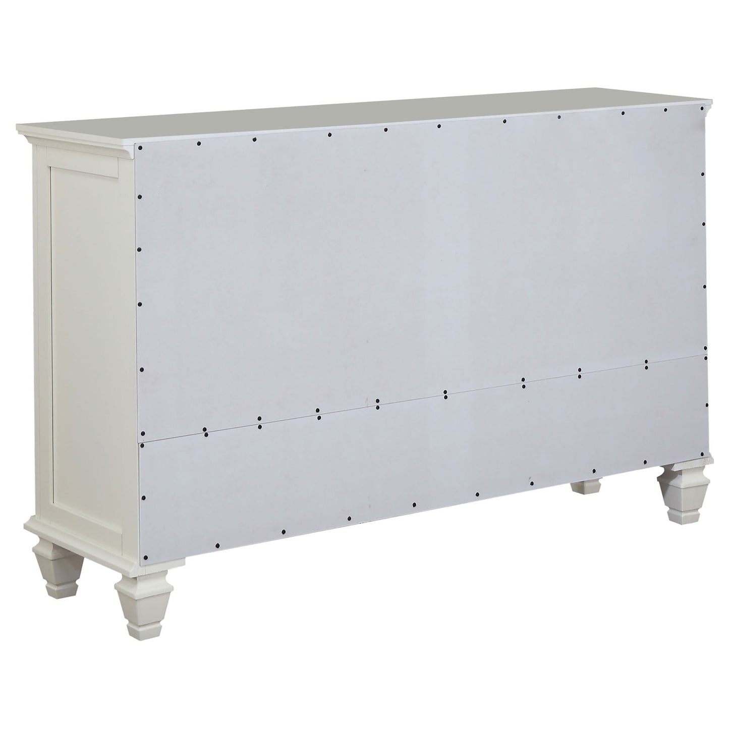 Rocco - 4 Piece Queen Bedroom Set - Cream White