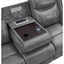 Hudson - Motion Sofa Pillow Top Arms Reclining Comfort - Gray