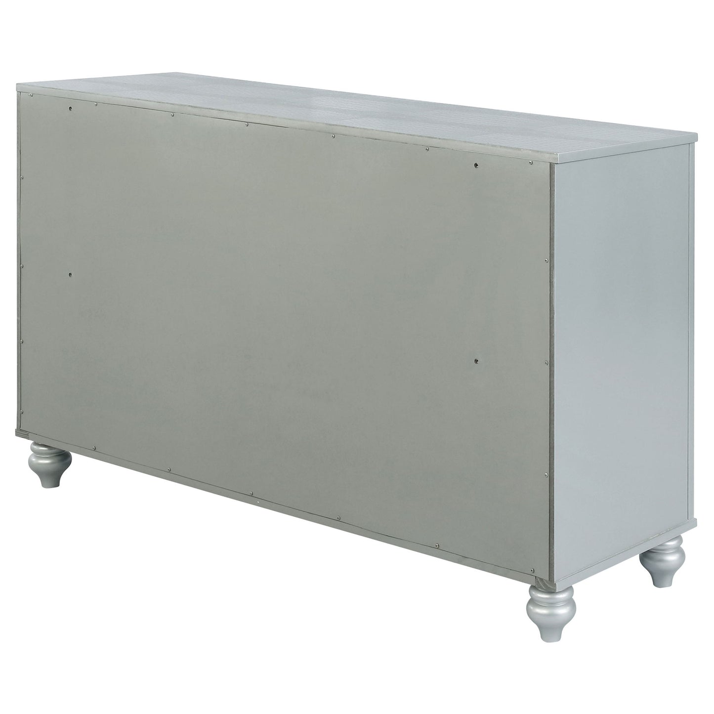 Arabesque - 6 Drawer Dresser - Silver