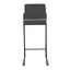 Fuji - Contemporary High Back Barstool Elegant Design