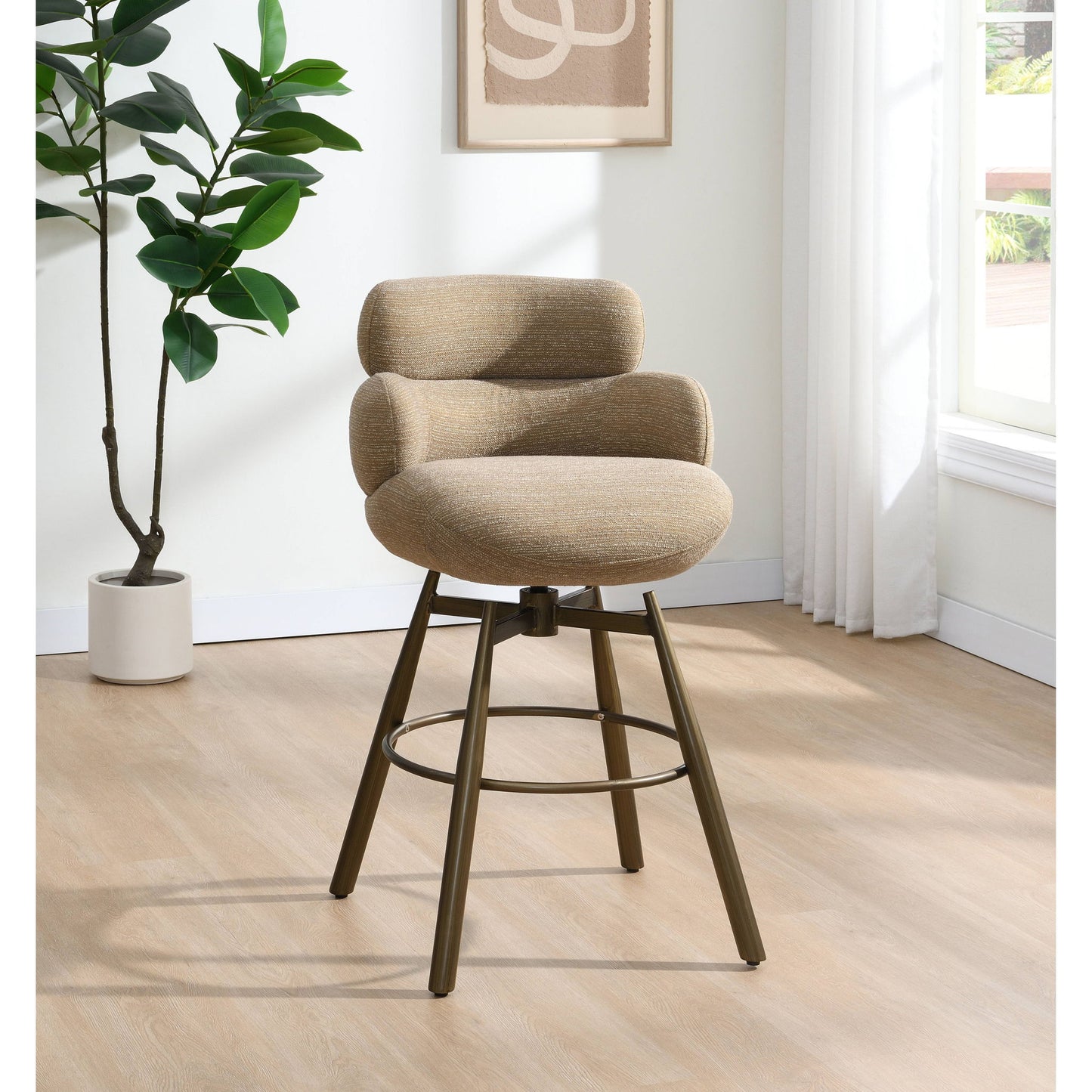 Jena - Counter Height Chair With Swivel