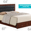Elegant Storage Bed For Cozy Spaces