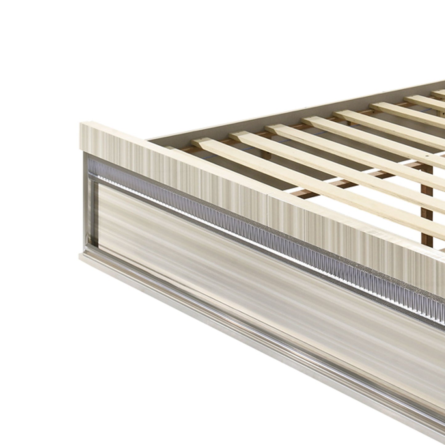 Leonor - Bed With LED Headboard And Footboard