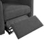 Power Lift Recliner Barrel Shape Reclining Chair With Footrest And Side Pocket