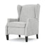 Westeros Wing Back Fabric Upholstered Recliner