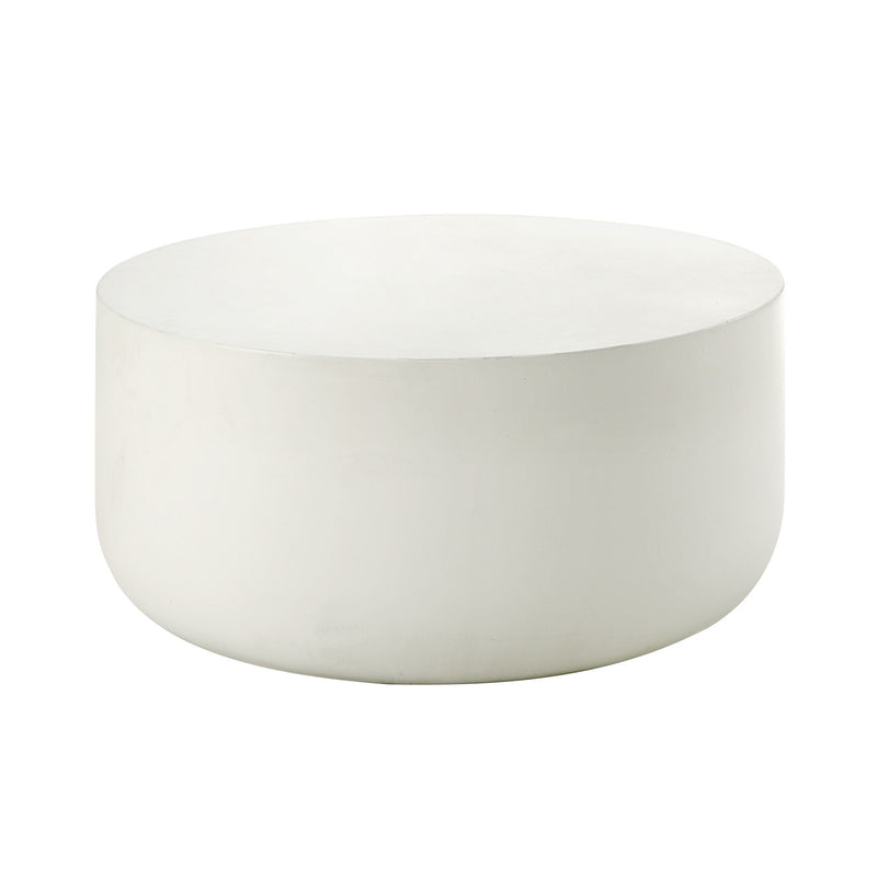 Dustan - Mesa de centro natural - Blanca