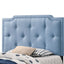 Button Tufted Bed Charming For Cozy Spaces