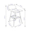 Addy - Counter Stool (Set of 2) - Distressed Brown