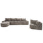 Modular Cloud Sectional Sofa Set, U-Shaped Upholstered Couch With Deep Seat