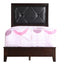 Padded Headboard Bed