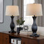 Riley - Contemporary Table Lamp (Set of 2) - Oil Rubbed Bronze / Oat