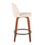 Toriano - Mid Century Modern, Counter Stool (Set of 2)