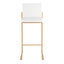 Fuji - Contemporary Design High Back Barstool