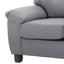 Stylish Loveseat With Padded Arms