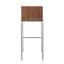 Mason Mara - Contemporary Fixed Height Barstool (Set of 2)