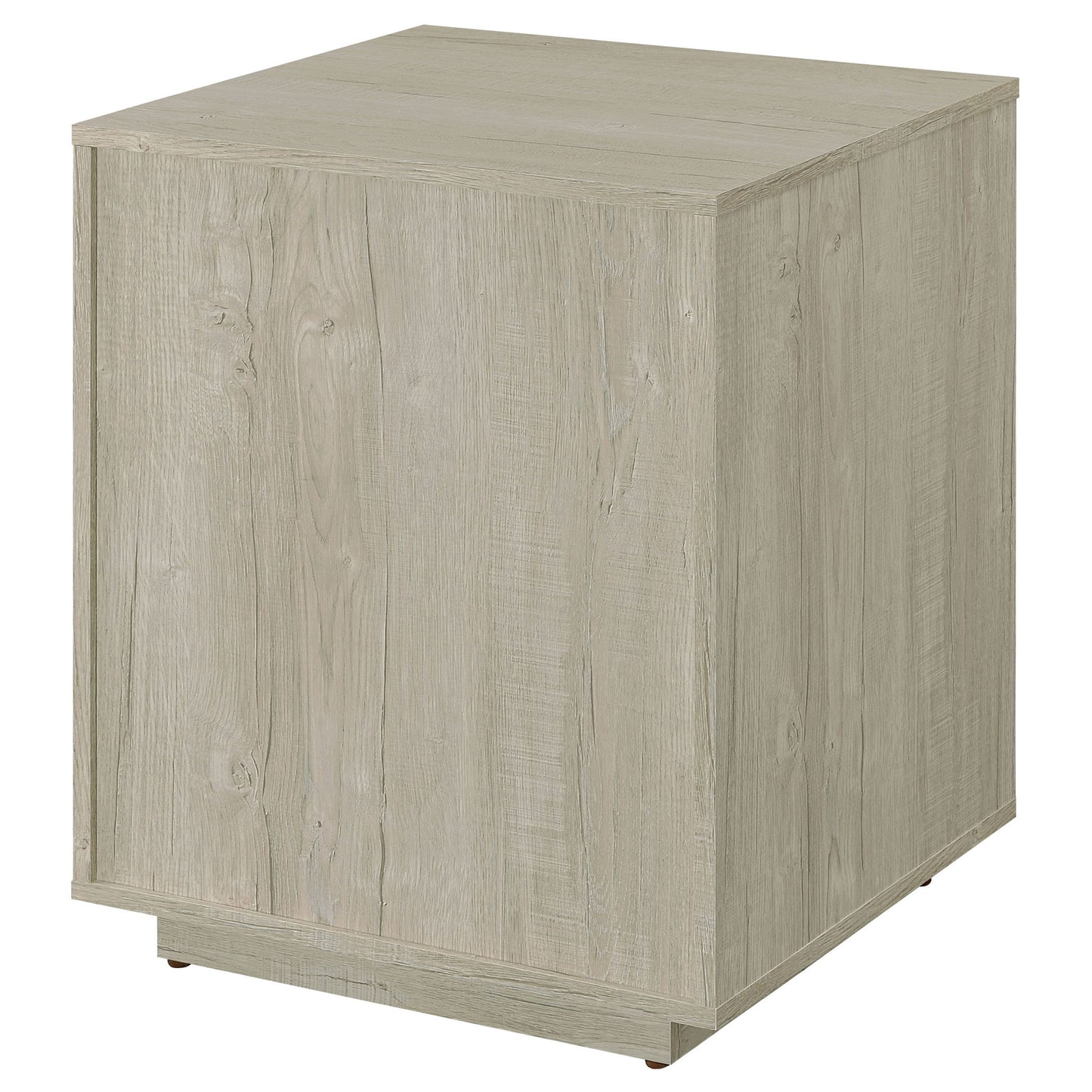 Loomis - 3 Drawer Home Office File Cabinet - White / Gray
