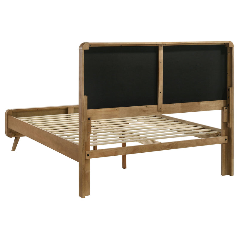 Winston - Platform Bed With Upholstered Headboard