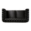 Chesterfield Loveseat Sofa, 2 Person Rolled Arm Upholstered Couch