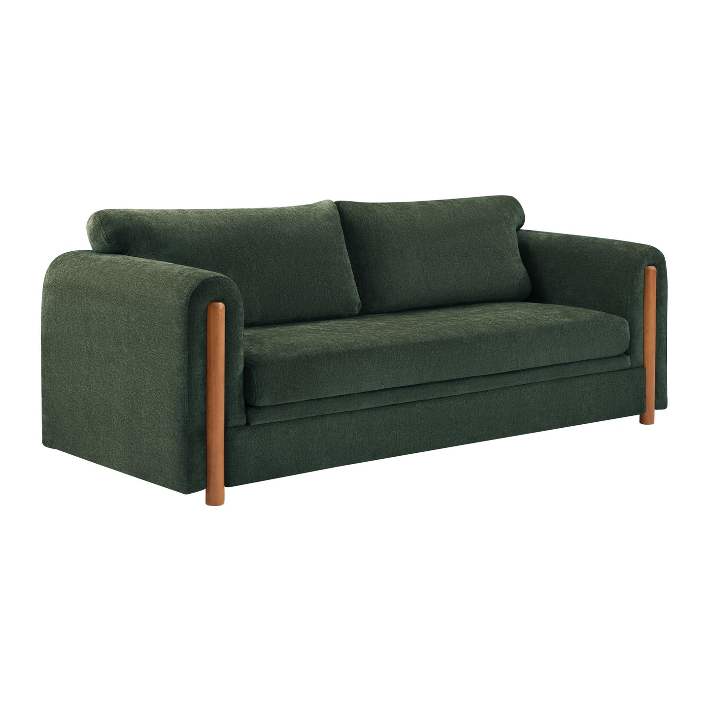 Modern 3 Seater Upholstered Couch Sofa For Living Room